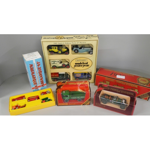 2155 - Matchbox Models of Yesteryear and other model vehicles, boxed