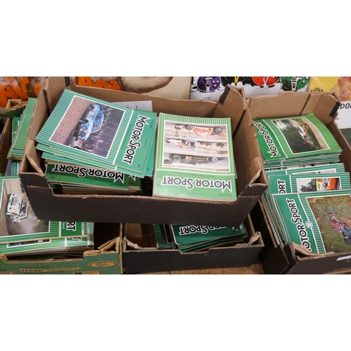 2175 - A collection of motor sport magazines, 1960-1984 (catalogued list supplied) **PLEASE NOTE THIS LOT I... 
