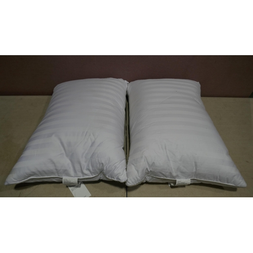 6340 - Two Hotel Grand Down Jumbo Pillows (341-454) *This lot is subject to Vat