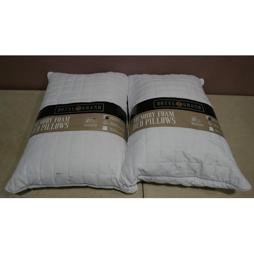 6345 - Two Hotel Grand Shredded Memory Foam Pillows (341-92) *This lot is subject to Vat