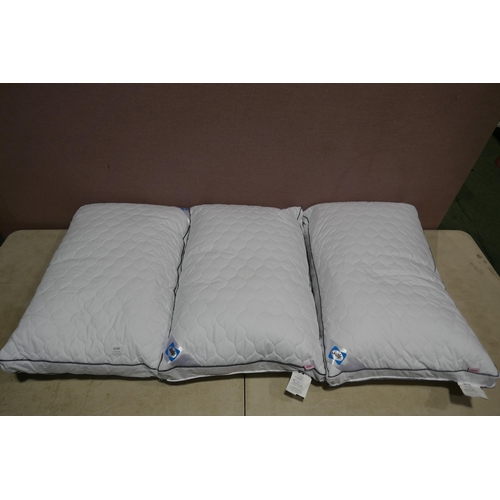 6348 - Three Sealy Side Sleeper Pillows (341-85,86) *This lot is subject to Vat