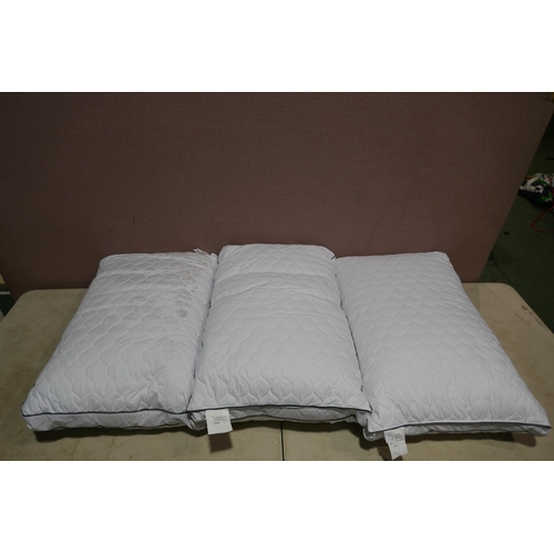 6348 - Three Sealy Side Sleeper Pillows (341-85,86) *This lot is subject to Vat