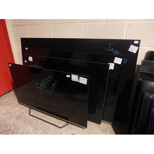 6321 - Quantity of broken/damaged tvs, brands including Hisense, Samsung etc.    (345-2,3,4,7) *This lot is... 