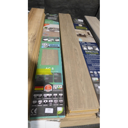 6332 - Hartford Oak Laminate Flooring (341-339) *This lot is subject to Vat