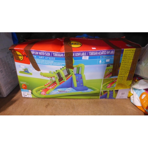 6350 - Happy Hop Crocodile Cave Adventure Waterslide, Original RRP £329.99 + Vat  (341-379) *This lot is su... 