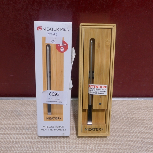 6092 - Meater Plus Thermometer (341-223) *This lot is subject to Vat