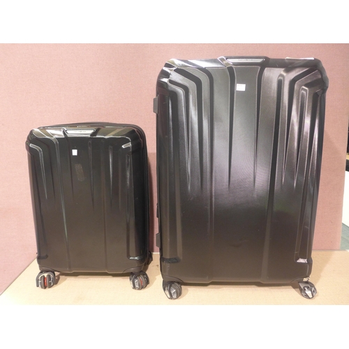 6103 - Samsonite Endure 2 piece Hardside Black Suitcases, Original RRP £119.99 + Vat  (341-81) *This lot is... 