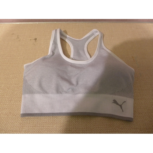 6122 - Puma Performance Sports bras x 16, loose. Various colours and sizes (335-56) *This lot is subject to... 