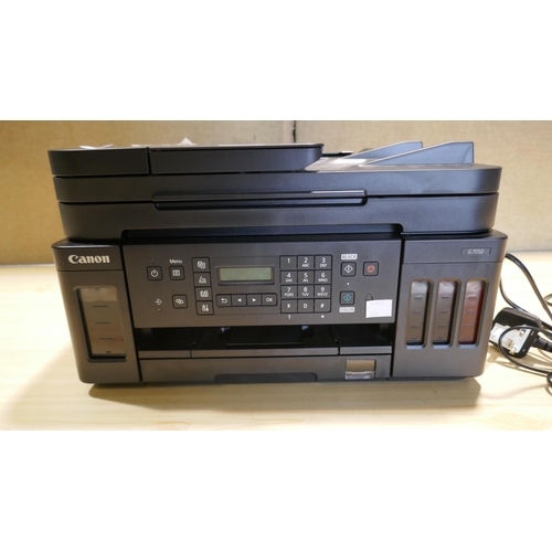 6058 - Canon Pixma G7050 Printer with power lead, Original RRP £169.99 + Vat  (341-199) *This lot is subjec... 