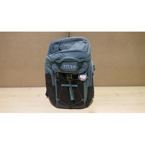 6278 - Titan Cooler Backpack (With ice packs) (341-447) *This lot is subject to Vat