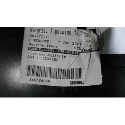 6280 - NexGrill Table Top Gas Grill, Original RRP £114.99 + Vat  (341-250) *This lot is subject to Vat