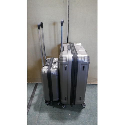 6028 - Samsonite Endure 2 piece Hardside Silver Suitcases, Original RRP £119.99 + Vat  (341-263) *This lot ... 