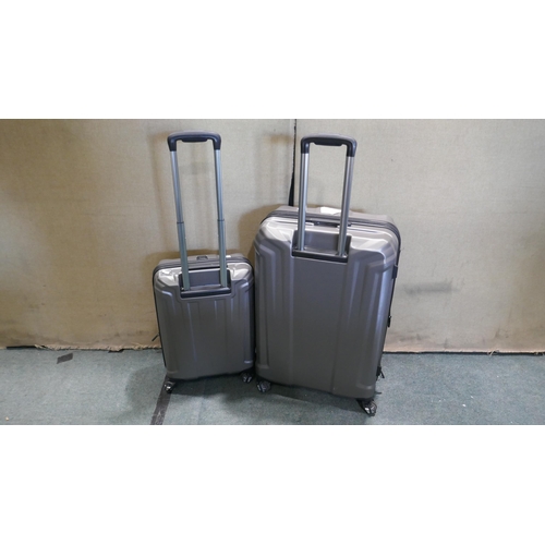 6029 - Samsonite Endure 2 piece Hardside Silver Suitcases, Original RRP £119.99 + Vat  (341-261) *This lot ... 