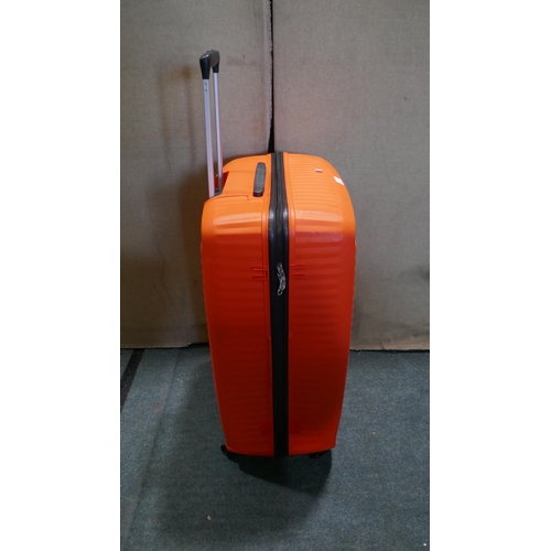 6030 - American Tourister Jetdriver Large 77Cm Orange Hardside Suitcase (341-190) *This lot is subject to V... 