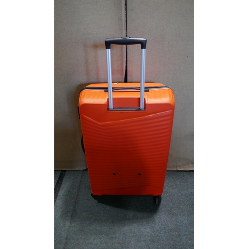 6030 - American Tourister Jetdriver Large 77Cm Orange Hardside Suitcase (341-190) *This lot is subject to V... 