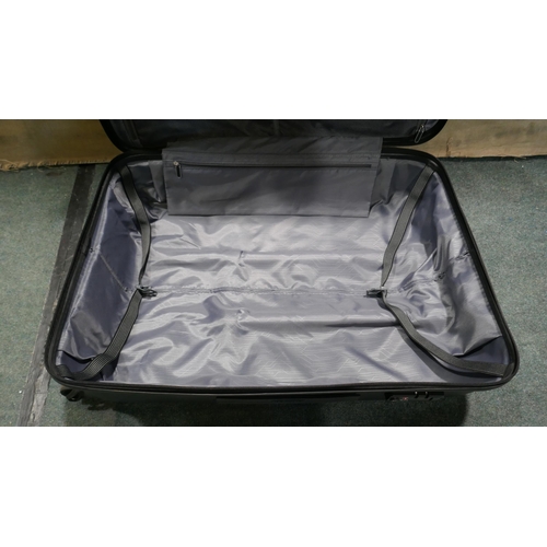 6036 - American Tourister Bon Air 3 piece Black Large/Medium/Carry On Suitcase Set, Original RRP £120.83 + ... 