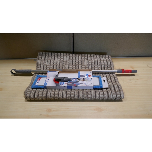 6045 - Nordic Stream Cleaning mop and a multy floor runner -24X72  (341-20,26) *This lot is subject to Vat