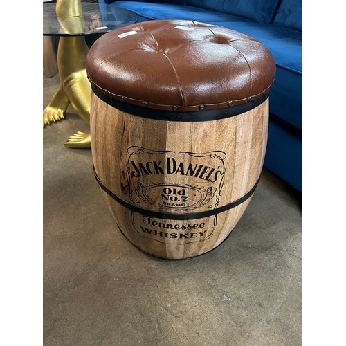 3001 - A Jack Daniels barrel stool