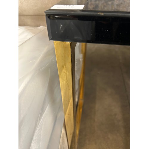 3053 - A black and gold side table