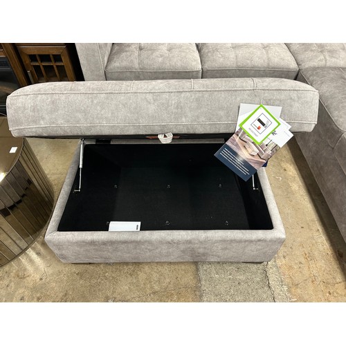 3131 - Kylie corner sofa with storage ottoman, Original RRP £1083.33 + Vat (4215-17) *This lot is subject t... 