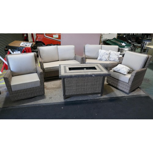 6038 - Agio Anderson 5 piece Garden Set, Original RRP £2499.99 + Vat (338-259) *This lot is subject to Vat