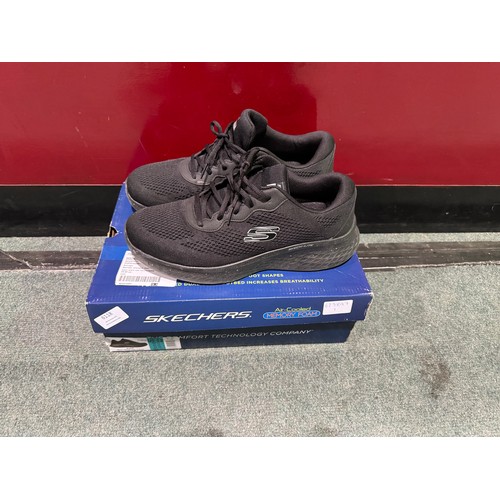 6118 - Skechers Air-Cooled Memory Foam Skech Lite black odd size trainers UK 10 left - 11 right (338-1) *Th... 