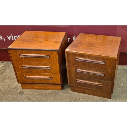 11 - A pair of G-Plan Fresco bedside chests