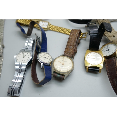 7219 - A collection of lady's wristwatches including Ingersoll and Accurist