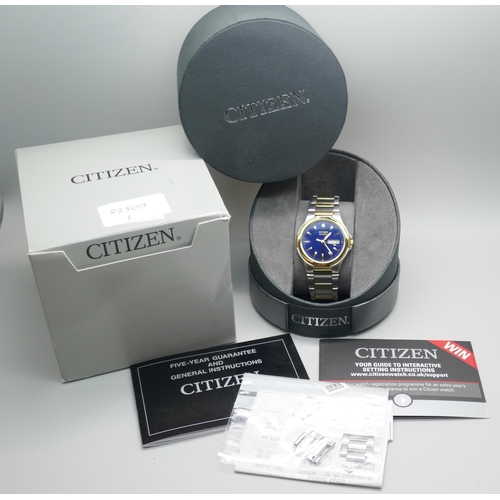 7244 - A gentleman's Citizen quartz wristwatch