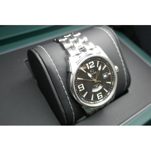 7246 - A Jaguar Dual-Time wristwatch, boxed