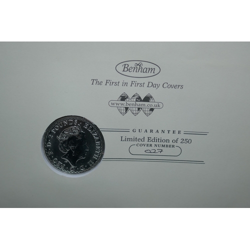 7309 - Benham Limited Edition cover of 250, cover No.027 HM King Charles III cover with 1oz fine silver Bri... 