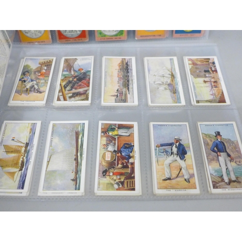 2021 - Two sets of cigarette cards, Wills Medals and Ogdens Smugglers and Smuggling, catalogue value £270