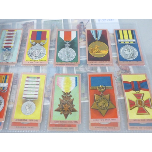 2021 - Two sets of cigarette cards, Wills Medals and Ogdens Smugglers and Smuggling, catalogue value £270