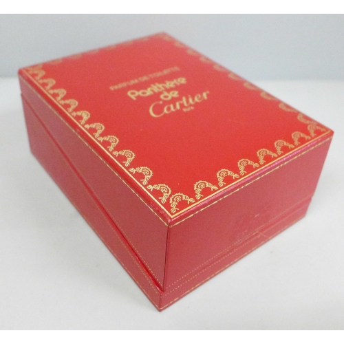 2041 - A Cartier display perfume bottle, boxed