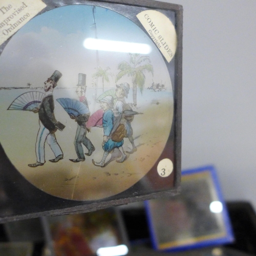 2098 - A box of coloured lantern slides **PLEASE NOTE THIS LOT IS NOT ELIGIBLE FOR IN-HOUSE POSTING AND PAC... 