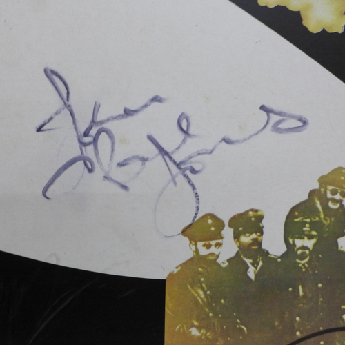 2102 - Led Zeppelin signed Led Zep II, Jim Page, John Bonham signatures in darker part of cover (4), robert... 