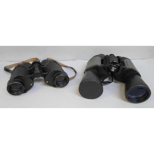 2151 - Two pairs of binoculars including one Barr & Stroud