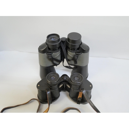 2151 - Two pairs of binoculars including one Barr & Stroud