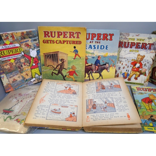 2157 - Early Rupert books and annuals