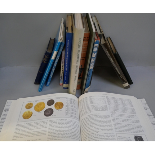 2158 - Books on coin collecting and Model Engineer magazines