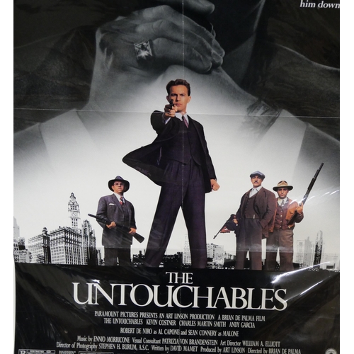 2188 - An original quad film poster The Untouchables