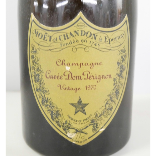 2246 - A bottle of 1970 vintage Moet & Chandon champagne