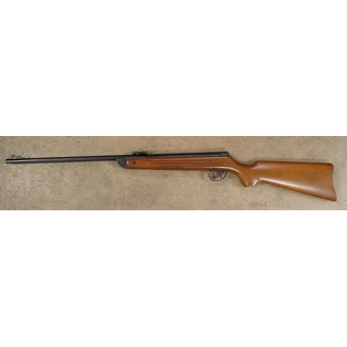 2294 - A BSA meteor MK1 22 Air rifle with case **PLEASE NOTE THIS LOT IS NOT ELIGIBLE FOR IN-HOUSE POSTING ... 