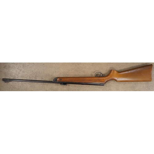 2294 - A BSA meteor MK1 22 Air rifle with case **PLEASE NOTE THIS LOT IS NOT ELIGIBLE FOR IN-HOUSE POSTING ... 