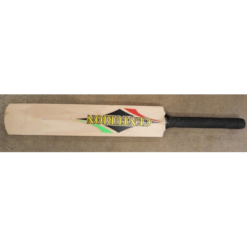 2295 - A signed cricket bat, Lashings World XI