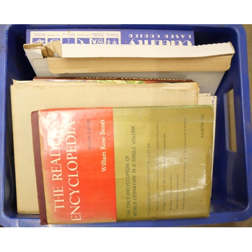 2339 - Five boxes of mixed books, social history, novels, 19th century and later **PLEASE NOTE THIS LOT IS ... 