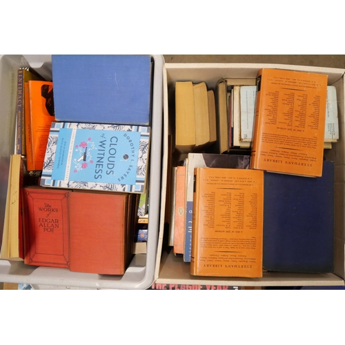 2339 - Five boxes of mixed books, social history, novels, 19th century and later **PLEASE NOTE THIS LOT IS ... 