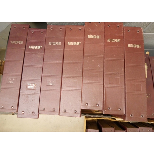 2346 - 32 volumes of Autosport magazine - 1950s to 1970s **PLEASE NOTE THIS LOT IS NOT ELIGIBLE FOR IN-HOUS... 