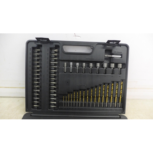 5012 - A Performance Power 80 piece drill bit set in box