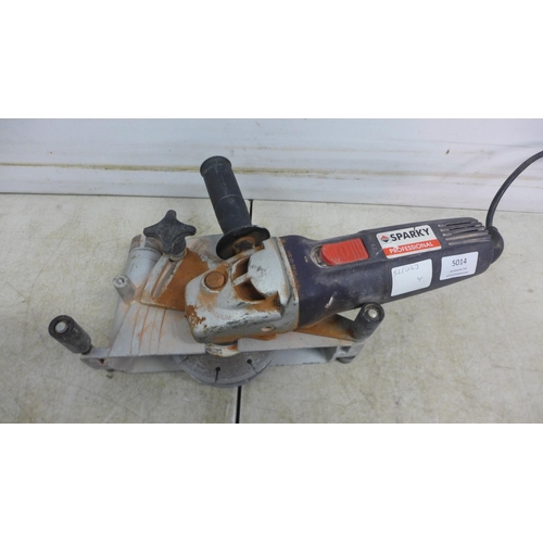 5014 - A 110V Sparky Professional chase cutting saw